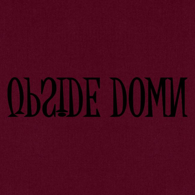 Upside Down Word Art