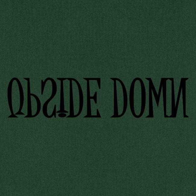 Upside Down Word Art