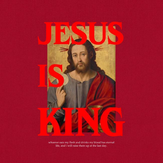 Jesus is King Eucharis