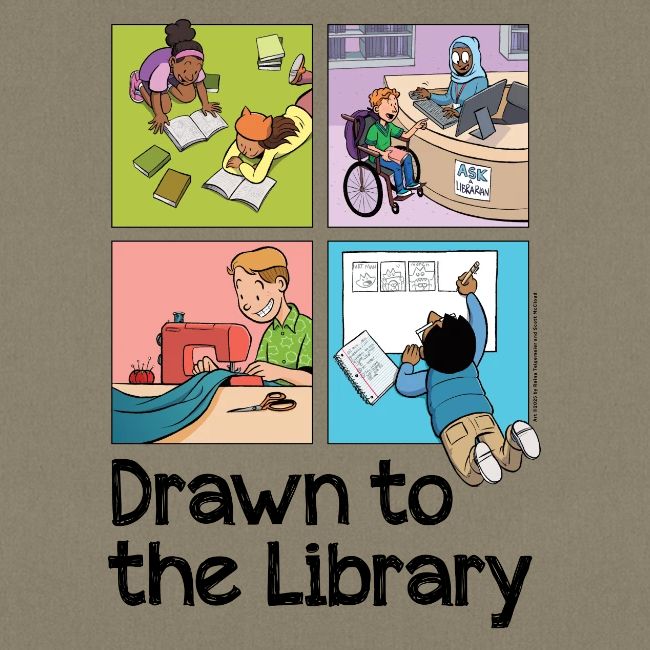 Drawn to the Library