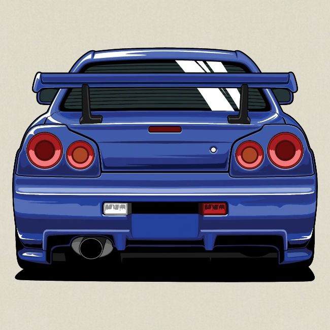 SKYLINE GTR R34 JDM LEGEND