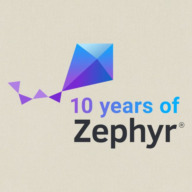 Zephyr 10th Anniversary Stacked Color