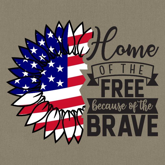 Home the free because of the brave