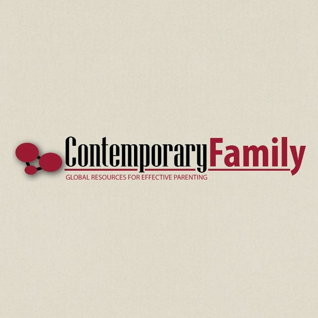 Contemporary Family Text Logo