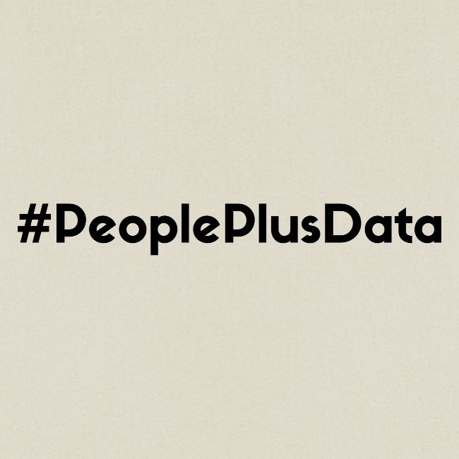 #PeoplePlusData