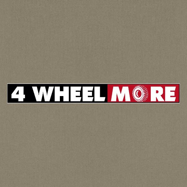 4 Wheel More Rectangle Logo