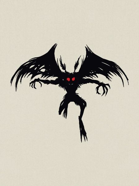 Mothman flying monster