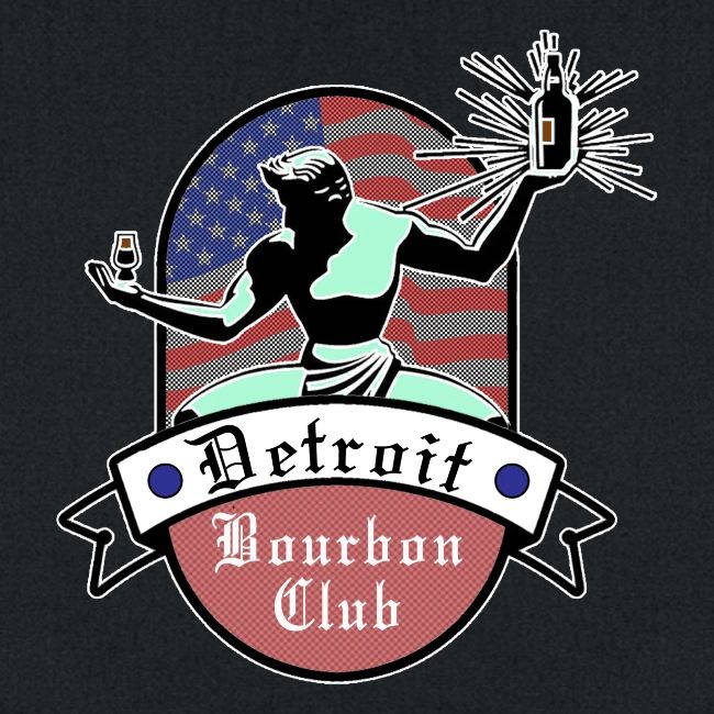 Detroit Bourbon Club Stars and Stripes Logo