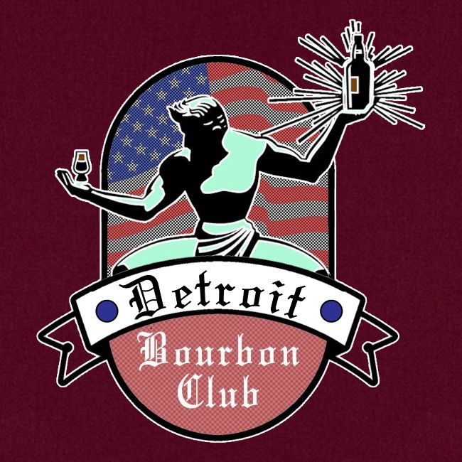 Detroit Bourbon Club Stars and Stripes Logo