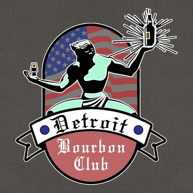 Detroit Bourbon Club Stars and Stripes Logo