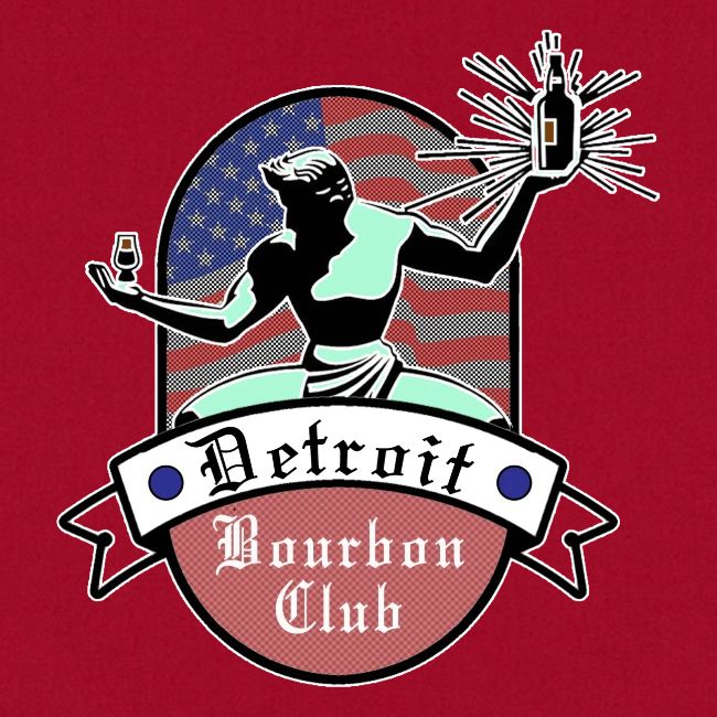 Detroit Bourbon Club Stars and Stripes Logo