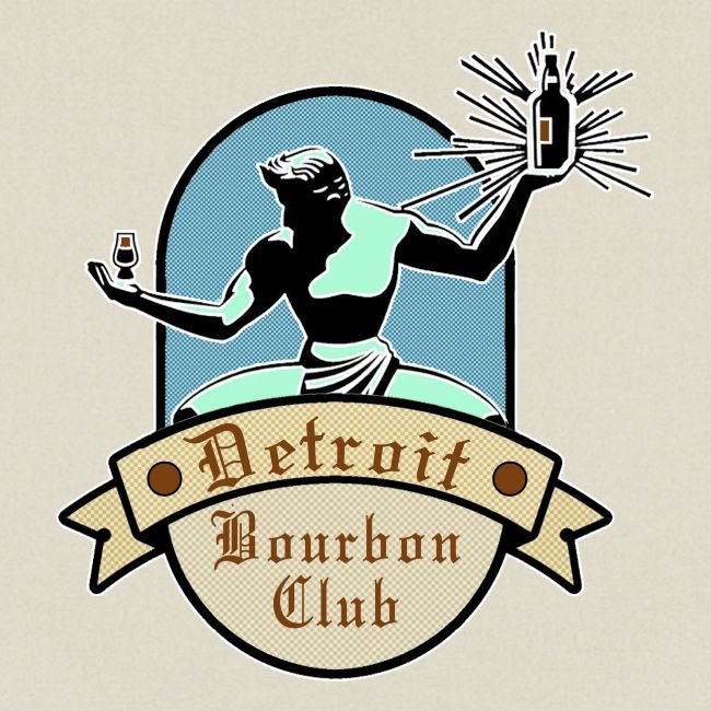 Color Version of the Detroit Bourbon Club Logo