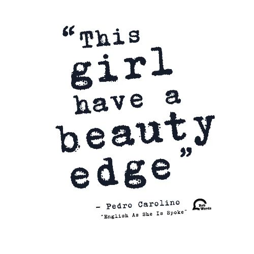 This girl have a beauty edge - Tote Bag