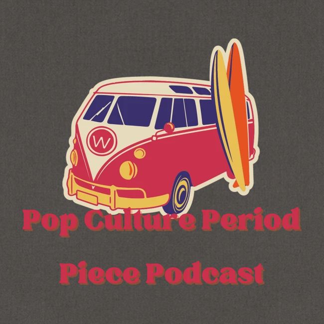 Pop Culture Period Piece Van Sticker