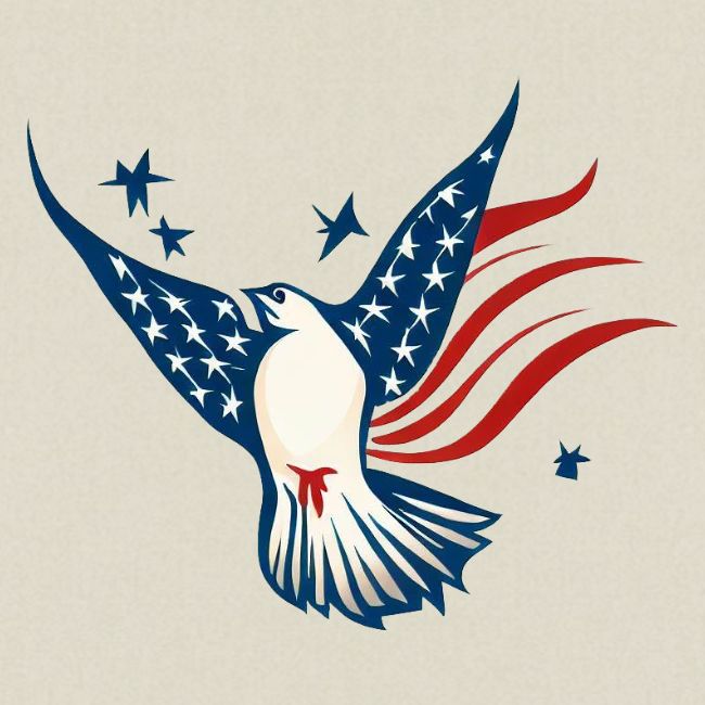 Patriotic Bird