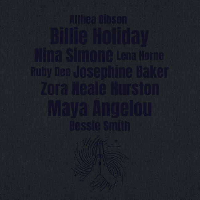 Phenomenal Harlem Women - Black Lettering