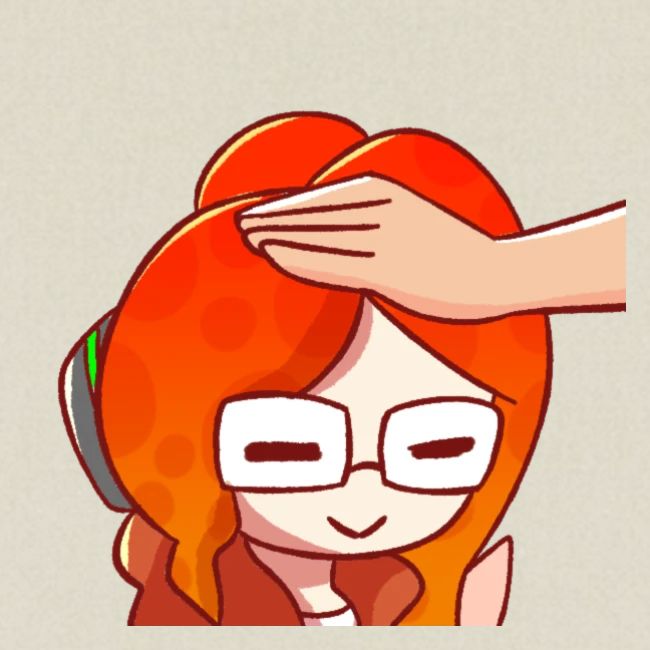 SquidHominid Headpat emote