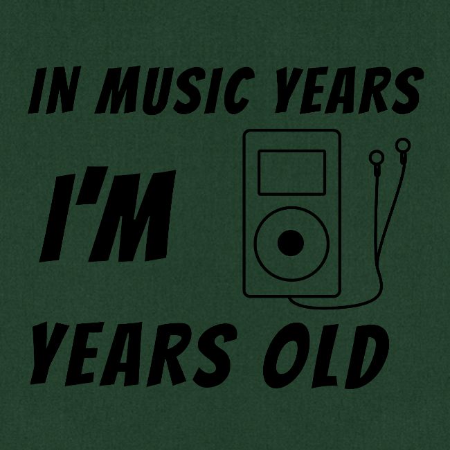 In Music Years I'm - MP3 Player