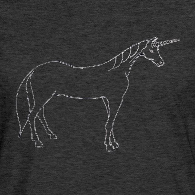 unicorn outline
