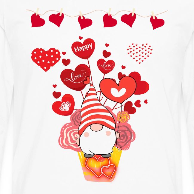 Design wrapped in love hearts, vibrating in love.