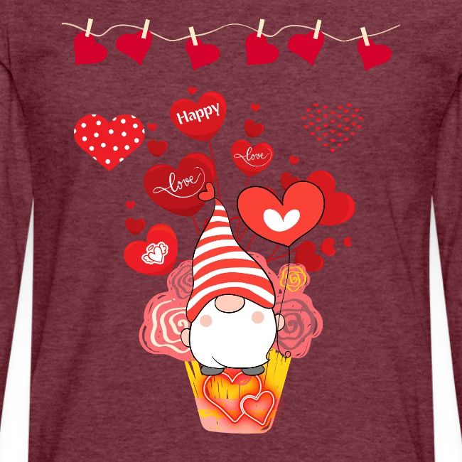 Design wrapped in love hearts, vibrating in love.