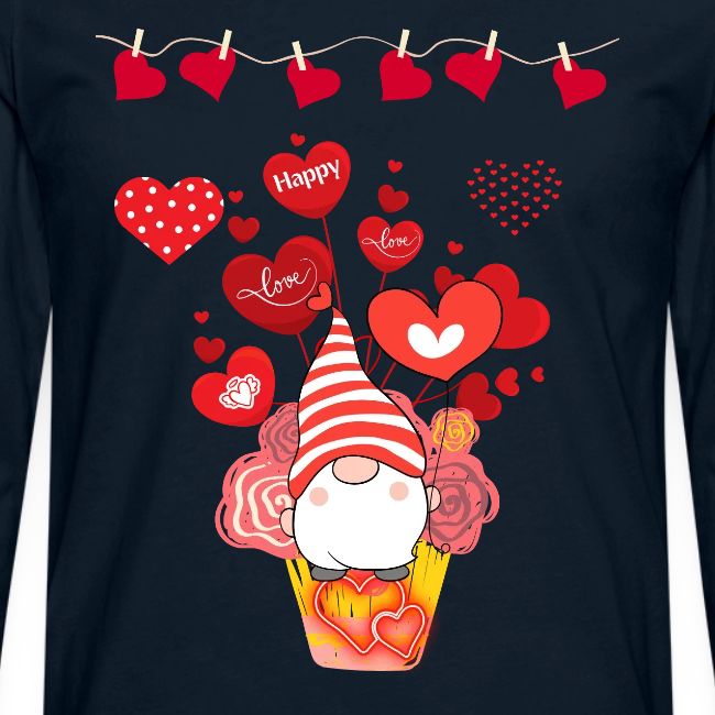 Design wrapped in love hearts, vibrating in love.