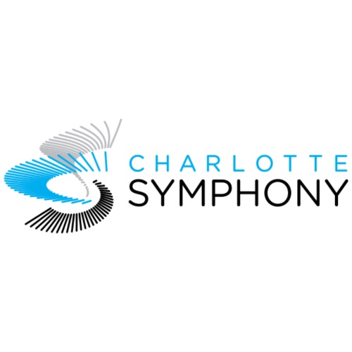 Charlotte Symphony official logo (horz light) - Men's Premium Long Sleeve T-Shirt