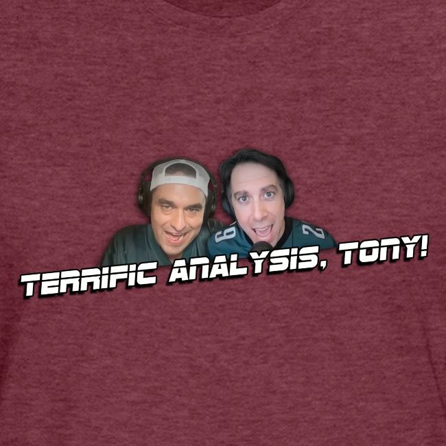 TERRIFIC ANALYSIS, TONY!