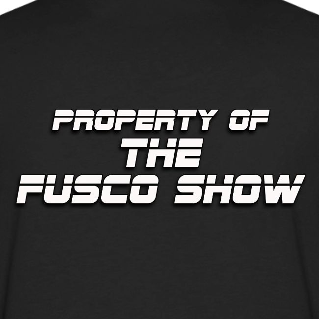 GOOD ONE, TONY! (with Fusco Show back)