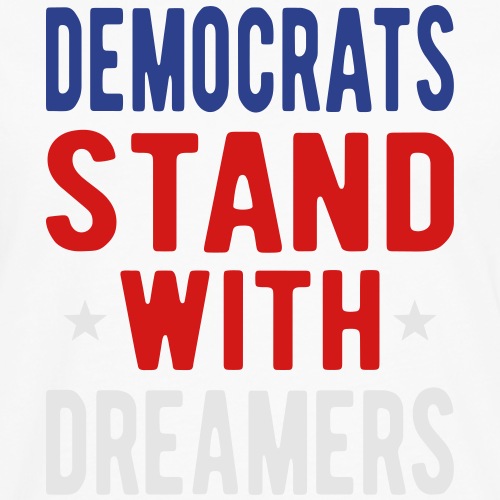 Dems Stand with Dreamers - Men's Premium Long Sleeve T-Shirt