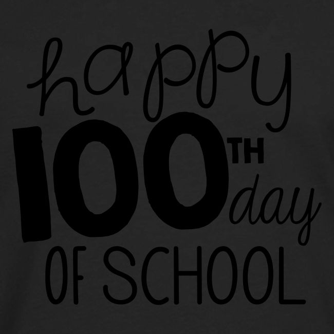 Happy 100th Day of School Chalk Teacher T-Shirt