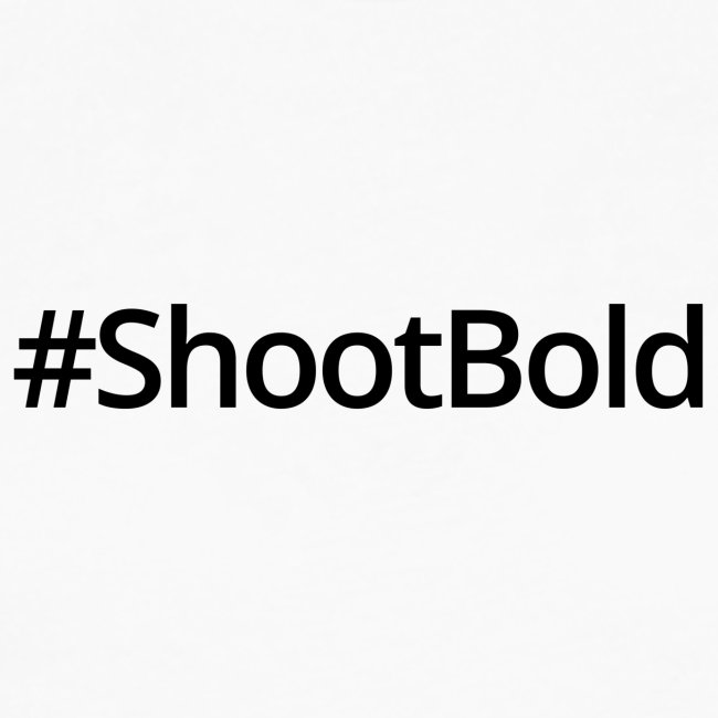 #ShootBold: Black Font