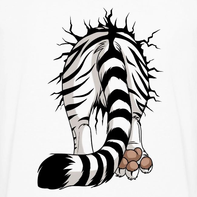 STUCK Tiger White (double-sided)