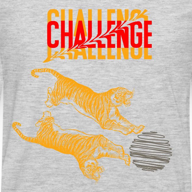 Double tiger fashion, jungle feline animals.