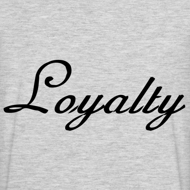 Loyalty Brand Items - Black Color