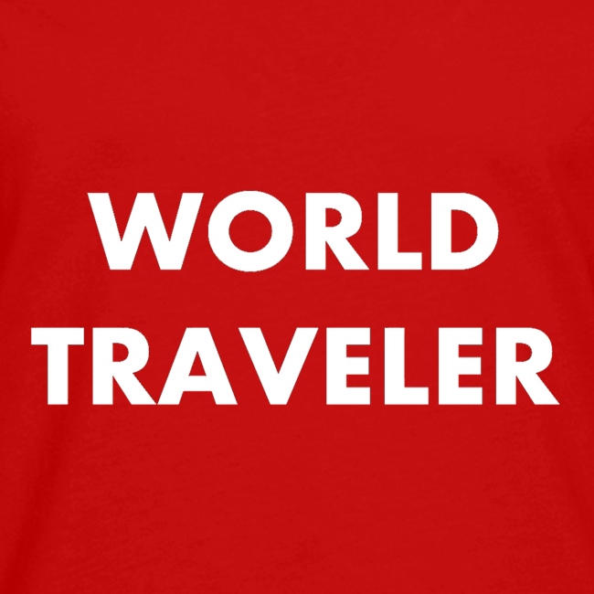 World Traveler White Letters