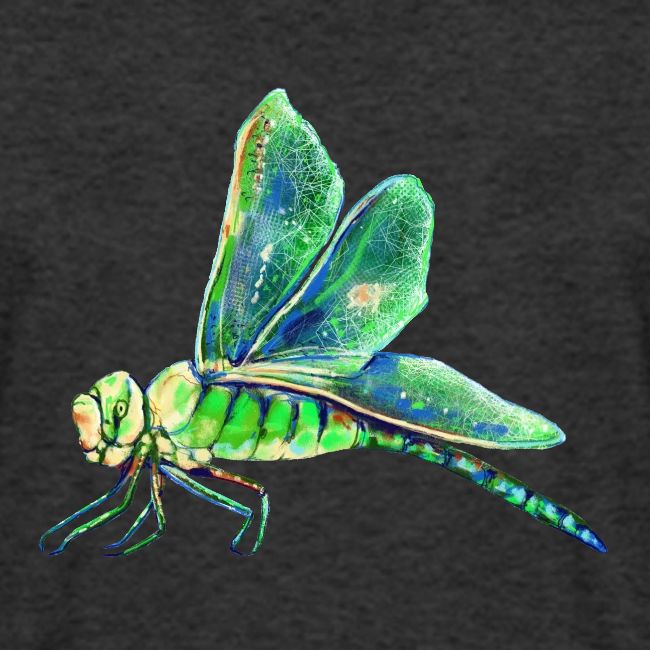 green dragonfly