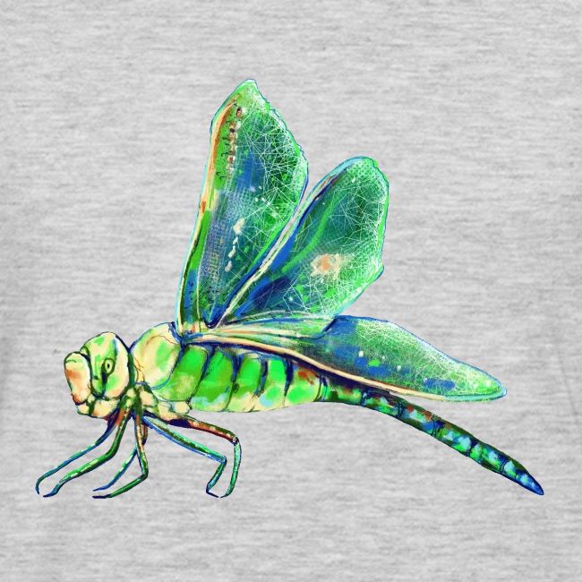 green dragonfly