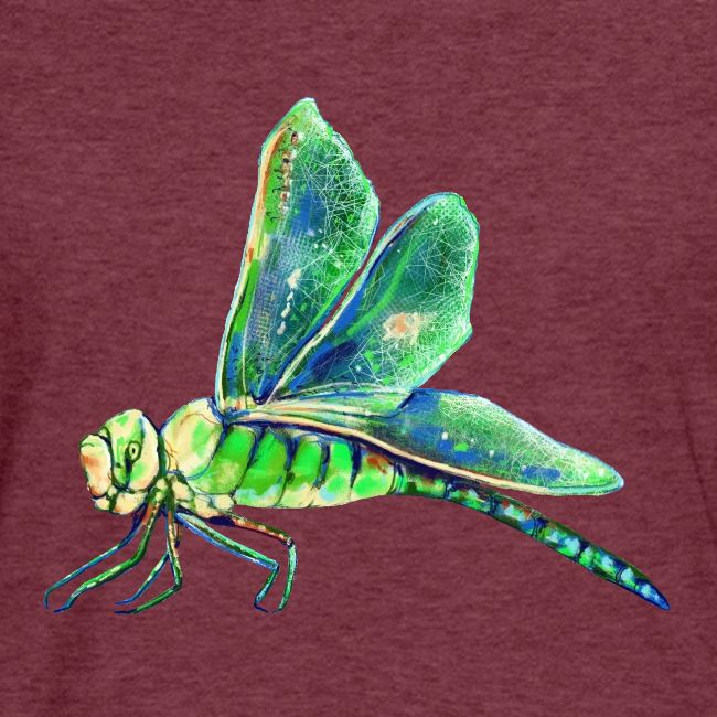 green dragonfly