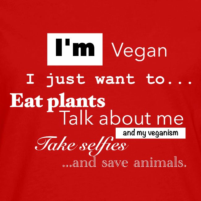 I'm a Vegan