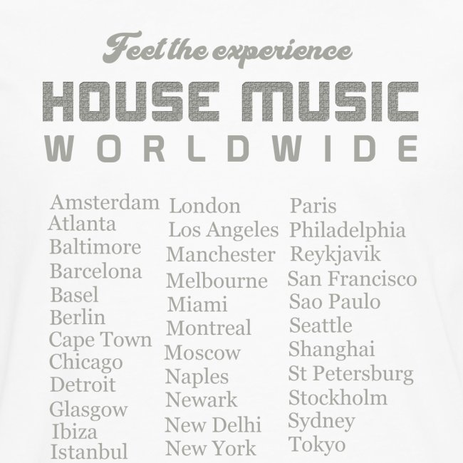 HOUSE MUSIC WORLDWIDE
