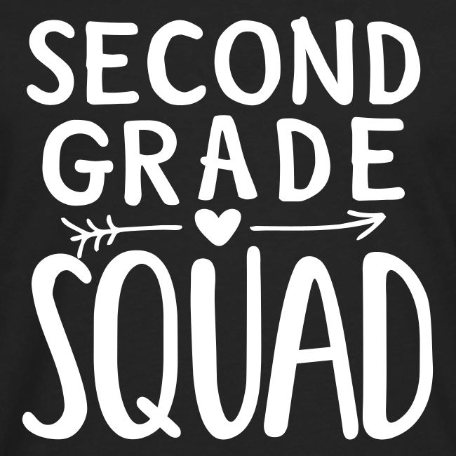 Second Grade Squad Teacher Team T-Shirts