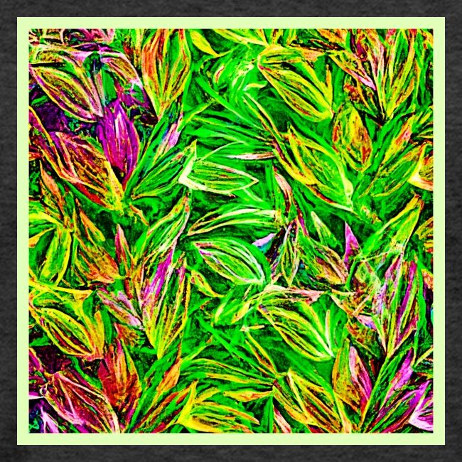 Textured Leaf Garden Art