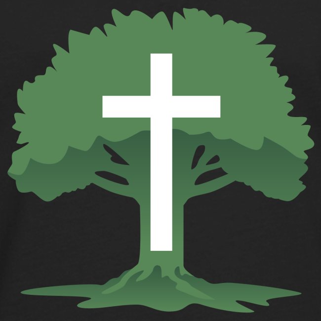 Christian Cross with Tree of Life