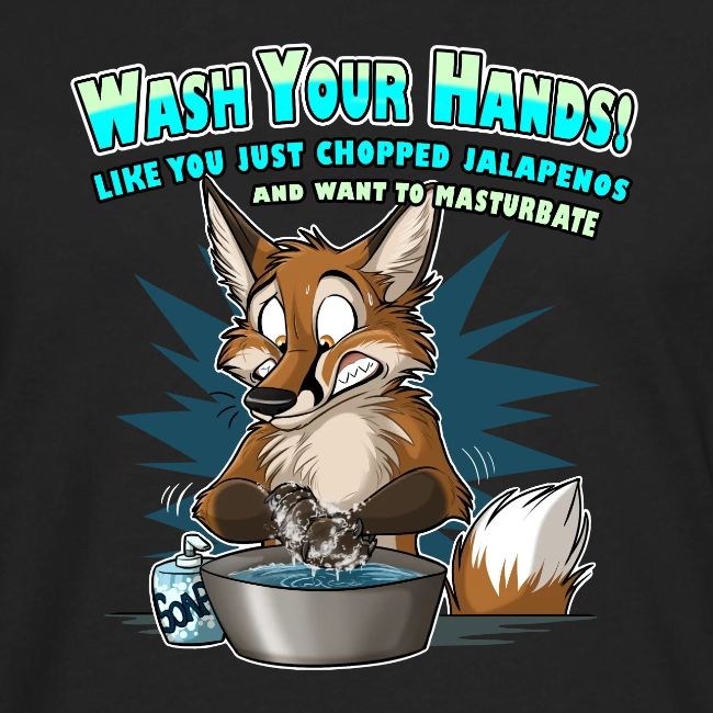 Wash Your Hands (blue)