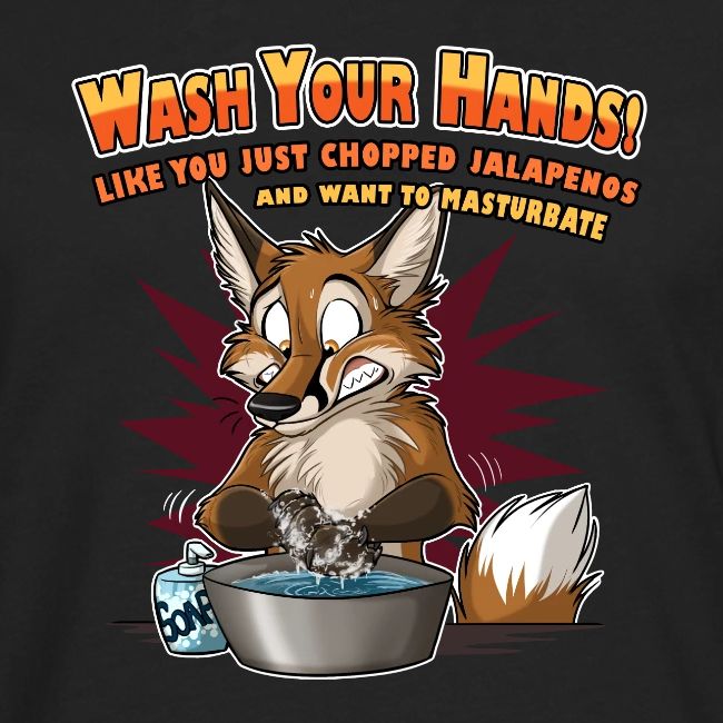 Wash Your Hands (red)