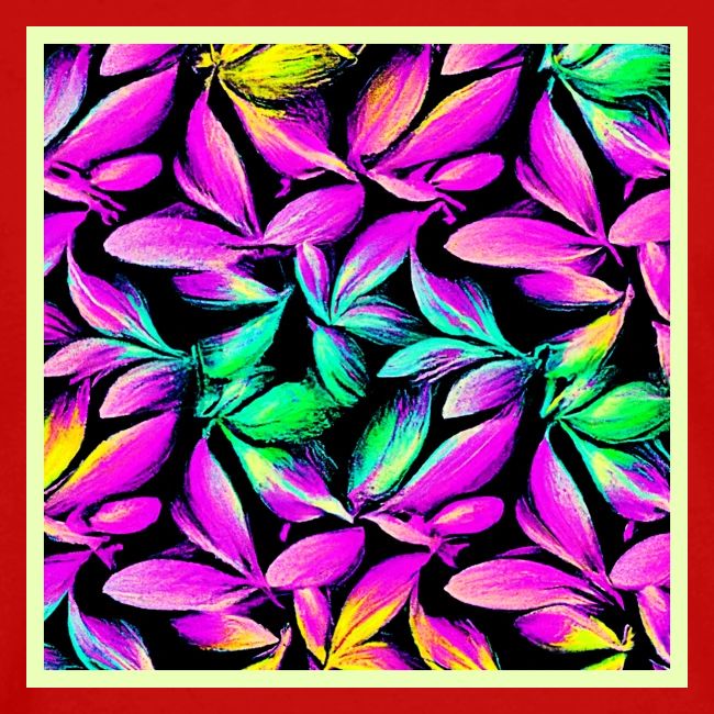 Vibrant Floral Repeat Design