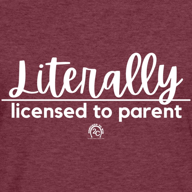 Literally. licensed to parent.