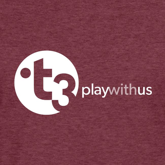 Play With Us (White Logo)