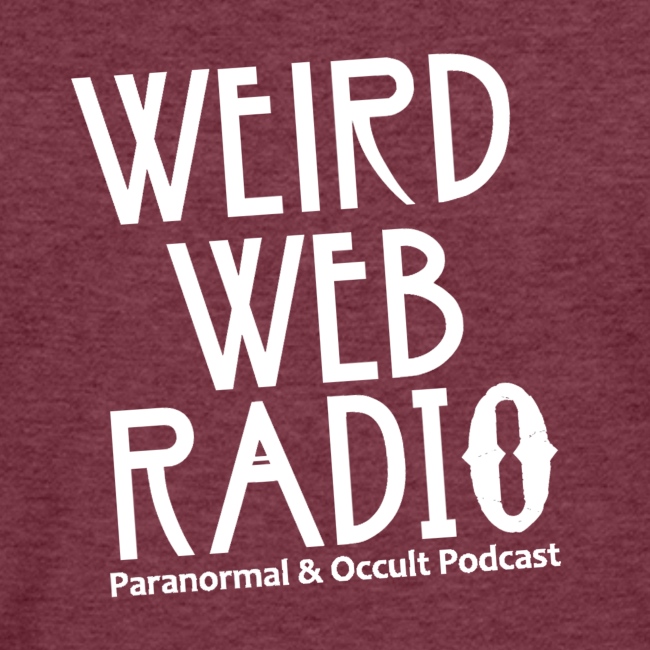 Weird Web Radio Official Logo Tilt White